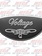 GAUGE PLATE PB VOLTAGE EMBLEM