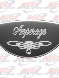 GAUGE PLATE PB AMPERAGE EMBLEM