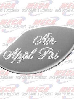 GAUGE PLATE PB AIR APPL PSI EMBLEM