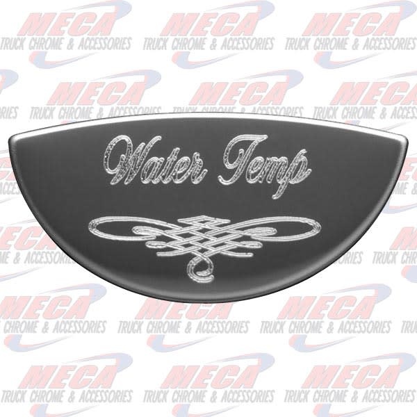 GAUGE PLATE PB WATER TEMP HALF MOON EMBLEM