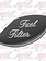 GAUGE PLATE PB FUEL FILTE FILTER EMBLEM