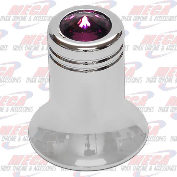 CB CHANNEL KNOB PURPLE WIDE BOTTOM