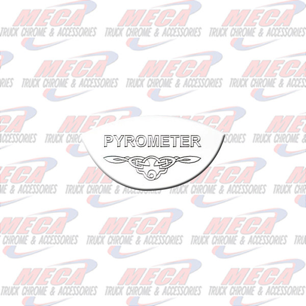 GAUGE PLATE IHC PYROMETER EMBLEM