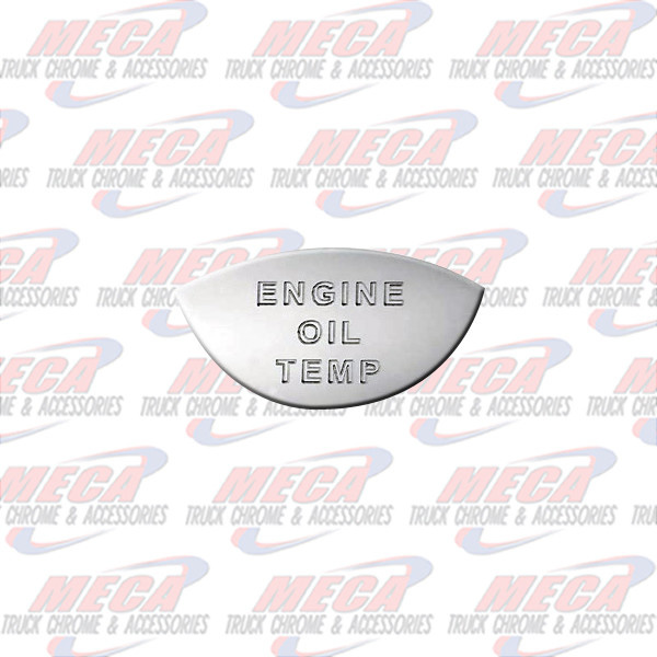 GAUGE PLATE IHC ENG OIL TEMP EMBLEM