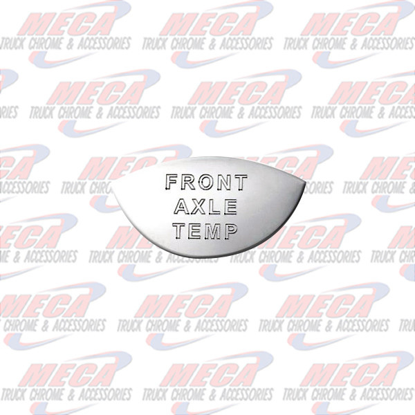 GAUGE PLATE IHC FRONT AXLE TEMP EMBLEM