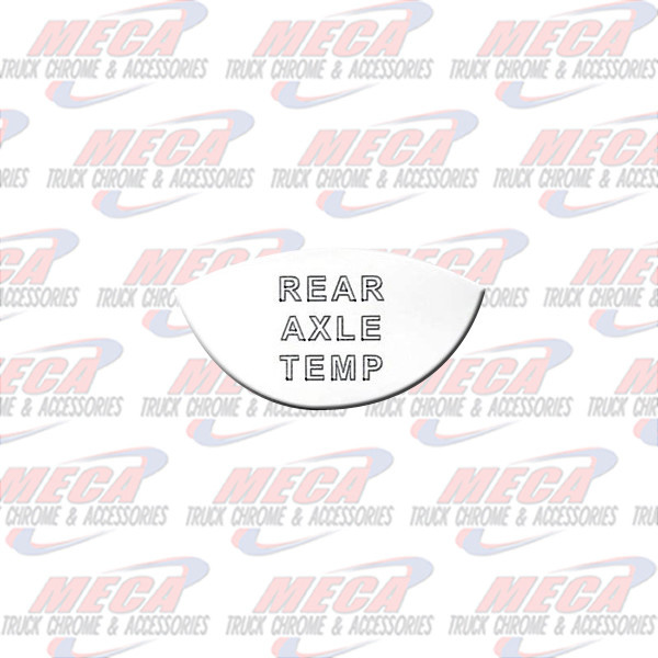 GAUGE PLATE IHC REAR AXLE TEMP EMBLEM