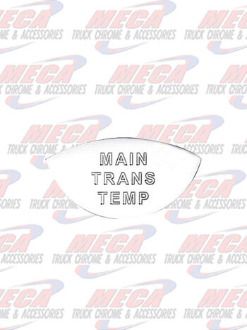 GAUGE PLATE IHC MAIN TRANS TEMP EMBLEM