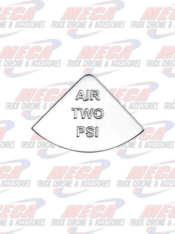 GAUGE PLATE IHC AIR TWO PSI EMBLEM