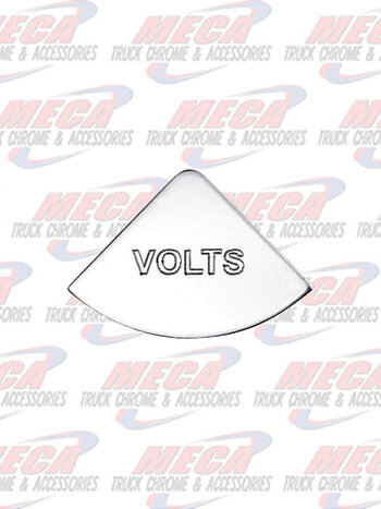 GAUGE PLATE IHC VOLTMETER EMBLEM