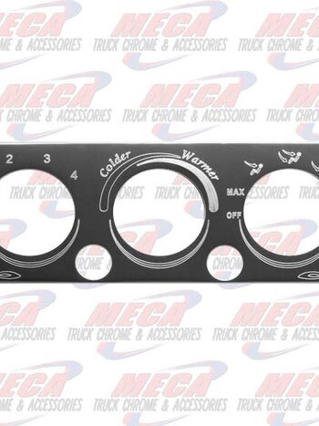 A/C CONTROL PLATE IHC W/ DOUBLE BUTTON