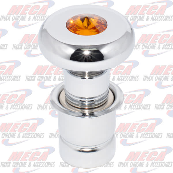 CIGARETTE LIGHTE W/ AMBER DIAMOND