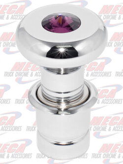 CIGARETTE LIGHTE W/ PURPL DIAMOND