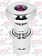CIGARETTE LIGHTE W/ PURPL DIAMOND