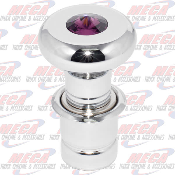 CIGARETTE LIGHTE W/ PURPL DIAMOND