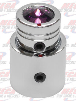 CB ON/OFF KNOB PURPLE VOLUME/SQUELCH 2 PC KNOB