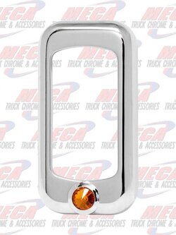 ROCKER SWITCH TRIM KW FL PB SET OF 3, AMBER JEWEL