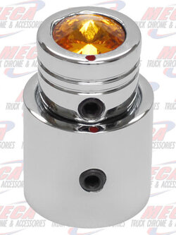 CB ON/OFF KNOB AMBER VOLUME/SQUELCH 2 PC KNOB