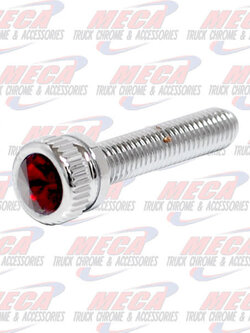 DASH SCREW KW 2002 RED 6PK