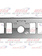 PLATE IGN SW KW 06 W/ 4 ROCKER SWITCH HOLE