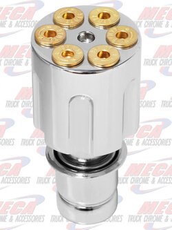 CIGARETTE LIGHTER GUN BARREL CHROME