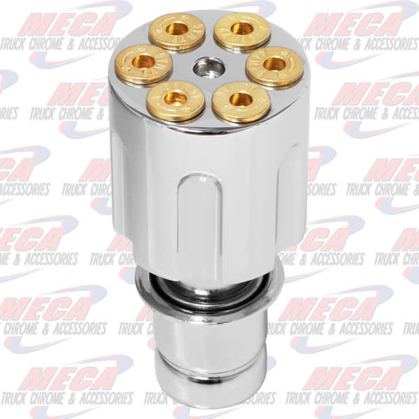 CIGARETTE LIGHTER GUN BARREL CHROME