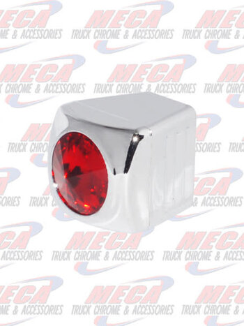 A/C SLIDE KNOBS RED 3PK FL PB KW