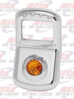 ROCKER SWITCH COVER TRIM PB 2006+ 3PK AMBER