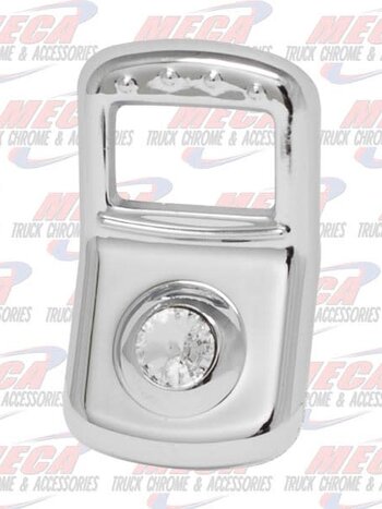 ROCKER SWITCH COVER TRIM KW PB 2006+ 3PK CLEAR