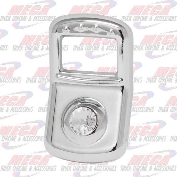 ROCKER SWITCH COVER TRIM KW PB 2006+ 3PK CLEAR