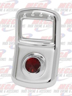 ROCKER SWITCH COVER TRIM KW PB 2006+ 3PK RED