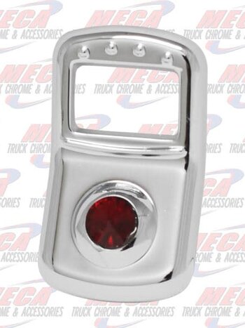 ROCKER SWITCH COVER TRIM KW PB 2006+ 3PK RED