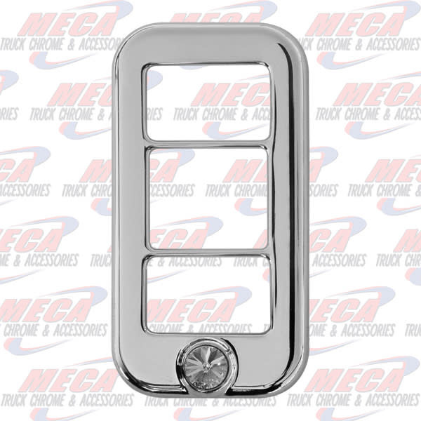 SW TRIM FL CENTURY W/ 3 HOLES - CLEAR