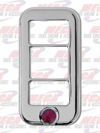 SW TRIM FL CENTURY W/ 3 HOLES - RED