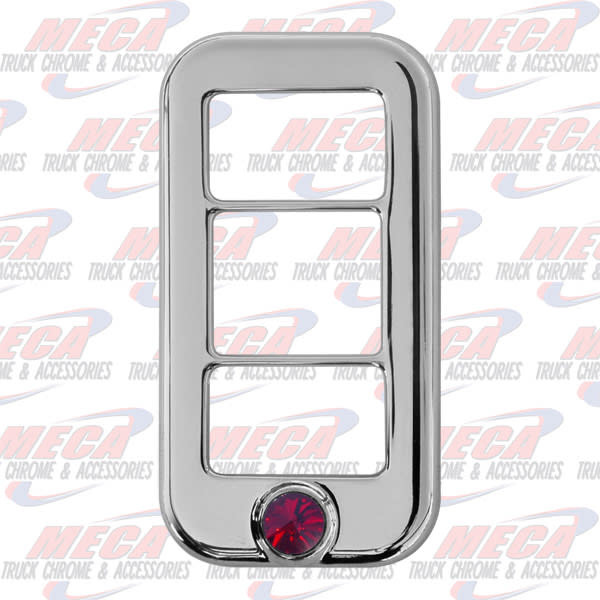 SW TRIM FL CENTURY W/ 3 HOLES - RED