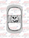 ROCKER SWITCH COVER FL CENTURY - INDENTED