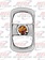ROCKER SWITCH COVER FL CENTURY - AMBER