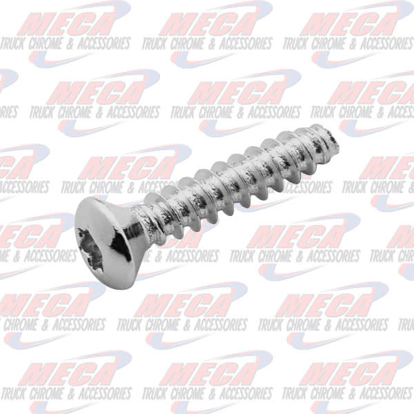 BOX OF 33 FL CHROME SCREWS - OEM STYLE