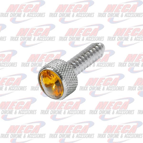 UPPER DASH SCREW KW AMBER