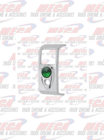 ROCKER SWITCH COVER KW 2006+ 3PK GREEN