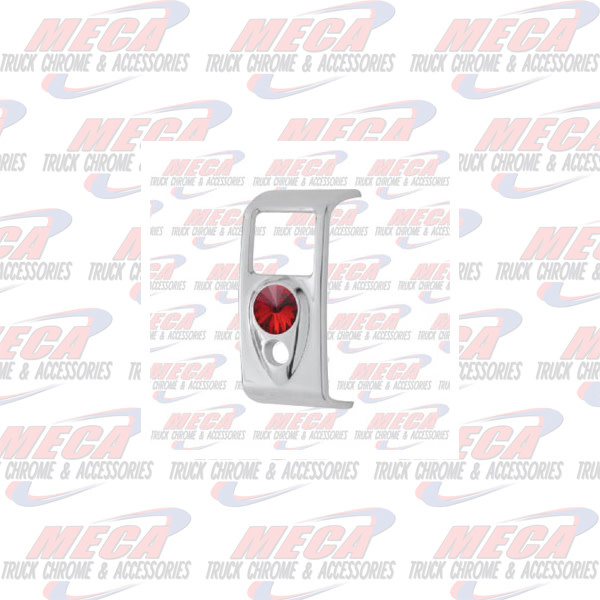 ROCKER SWITCH COVER KW 2006+ 3PK RED