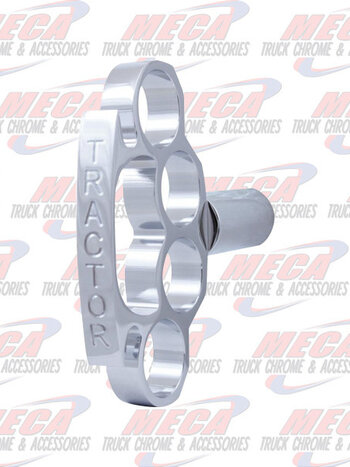 CHROME KNUCKLE TRACTOR VALVE KNOB