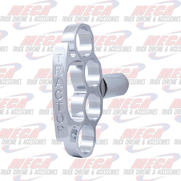 CHROME KNUCKLE TRACTOR VALVE KNOB