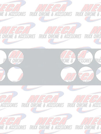 DASH PANEL TRIM KW S/S 2006+ 10 HOLES