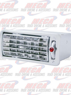 A/C VENT VOLVO RED VN & VT MODELS CHROME PLASTI