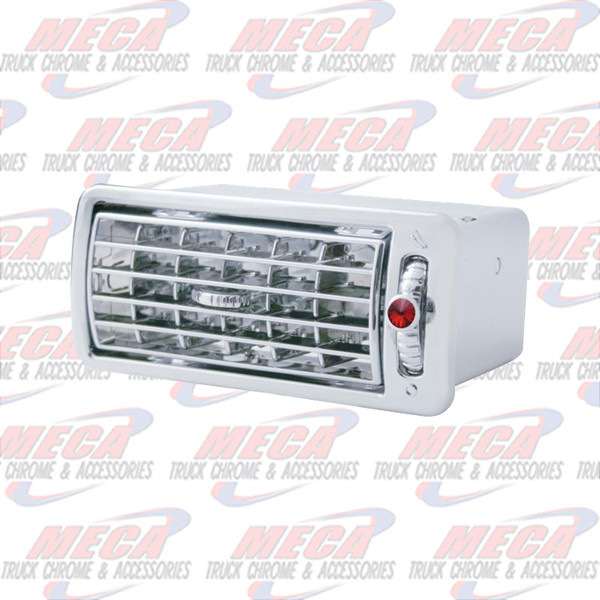 A/C VENT VOLVO RED VN & VT MODELS CHROME PLASTI