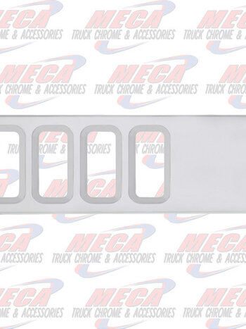 DASH SWITCH PANEL TRIM IHC W/ 4 SWITCH OPENINGS