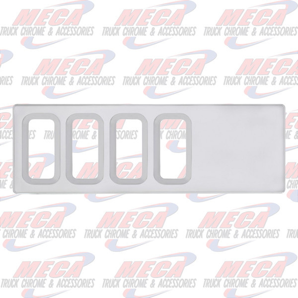 DASH SWITCH PANEL TRIM IHC W/ 4 SWITCH OPENINGS