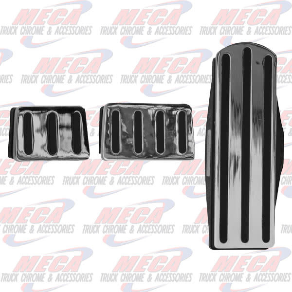 BRAKE PEDAL SET FL WITH BLACK STRIPS