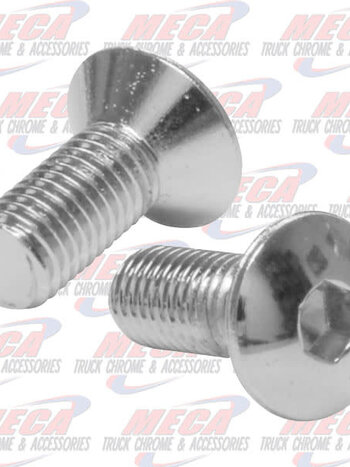 SCREW WINDOW CRANK KW/PB WITH SQD HOLES