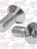 SCREW WINDOW CRANK KW/PB WITH SQD HOLES